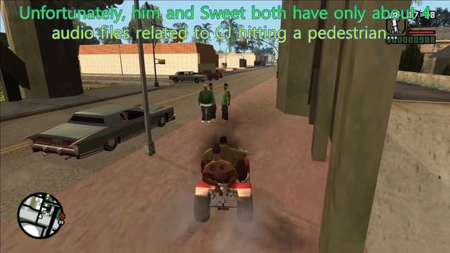 GTA San Andreas - Hidden Character Dialogue Showcase