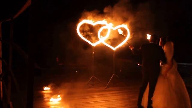 "Белая Фата" Свадебный фейерверк.