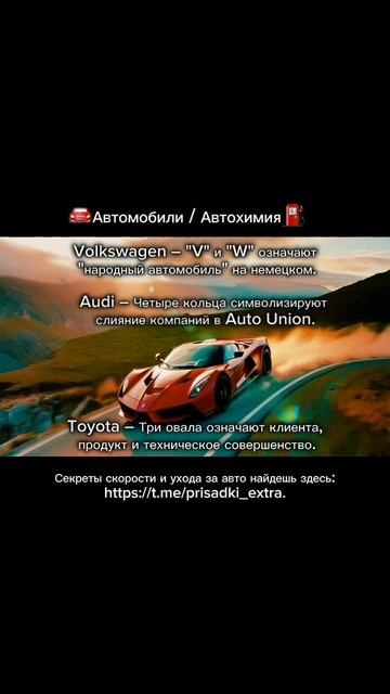 Секреты скорости и ухода за авто