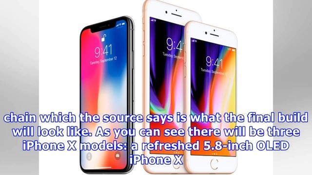 New iPhone X printed models shown off in video reveal