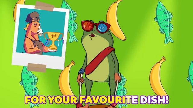 Banana Fish Pizza - Kids Songs and Nursery Rhymes For Kids