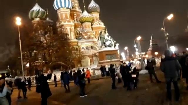 New year in Moscow 2019