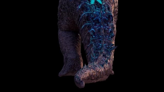 Godzilla Walk Cycle 3d Animation ||  Maya