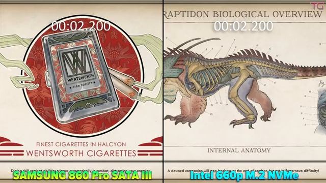 M.2 NVME vs SSD SATA III Loading Windows and Games