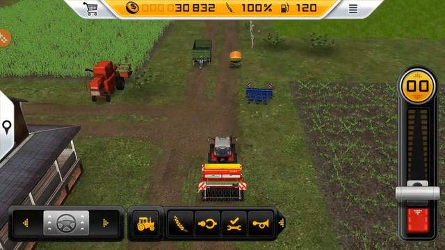 Купил новый прицеп ч.6 - Farming Simulator 2014