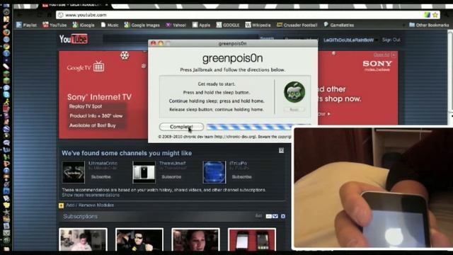 How to jailbreak Ipod touch/iphone on IOS 4.0/4.1/4.0.2