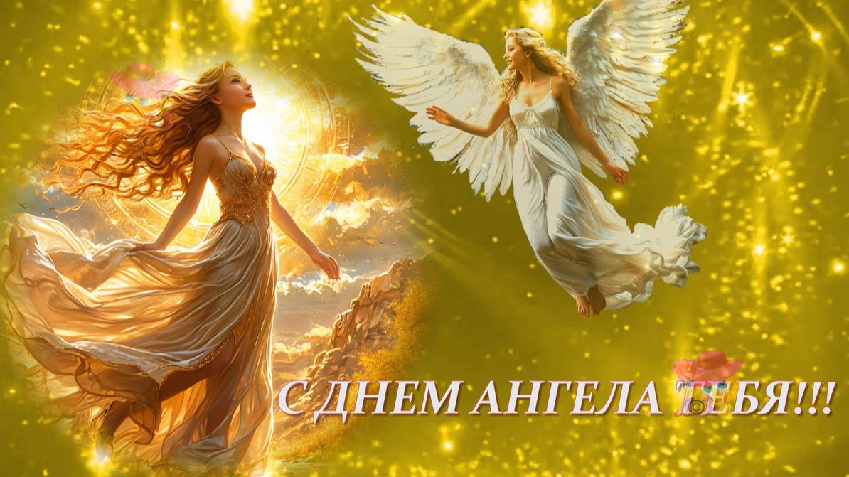 С днем ангела тебя! Красивое поздравление