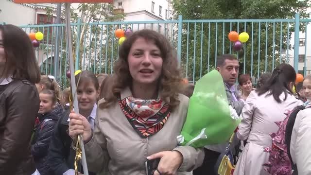 2014_Первое  сентября   в школе №1441 Бронная слобода