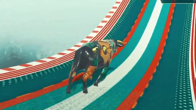Vaca De Lola Dancing And Fighters Bulls Animal Race Android game part 612.