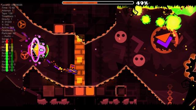 Тащу уровень в Geometry Dash - Slam harder