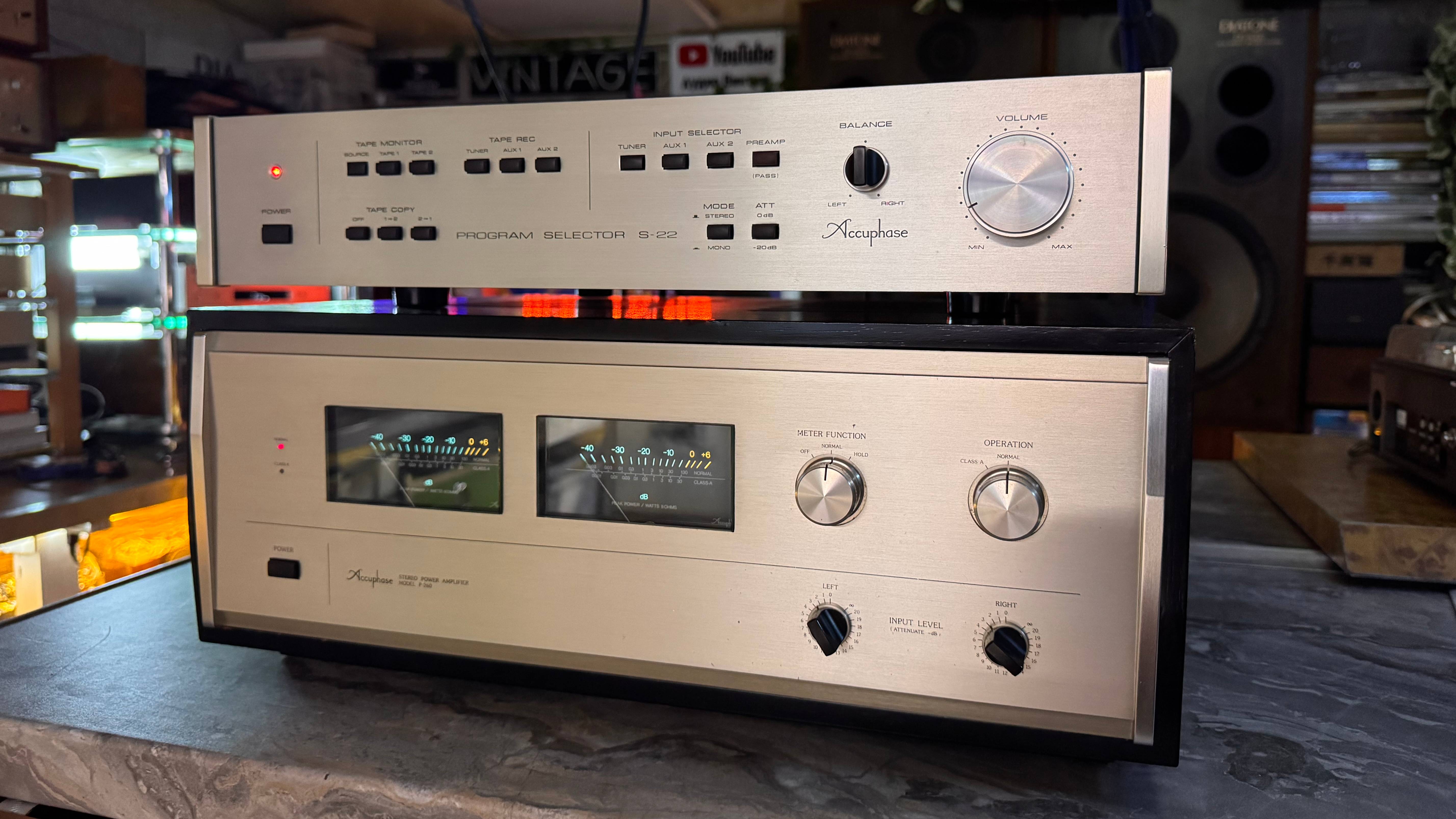 Accuphase P-260 & Accuphas S-22 продолжаем слушать...