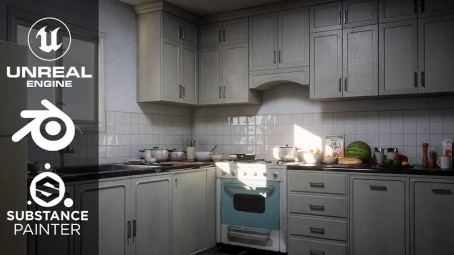 Creating a Kitchen Environment in Unreal Engine 5 [ENG - RUS]