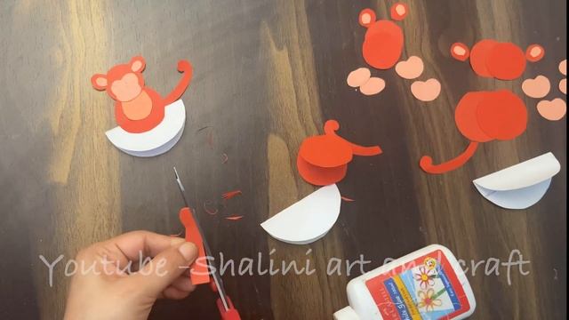 Gandhi Jayanti craft / Gandhiji’s three monkeys / How to make paper monkey