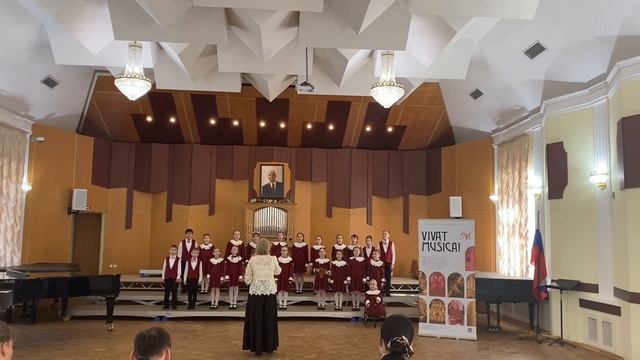 "Утренняя молитва" Чайковский, "Тынды-рынды, Большой детский хор им. В. Попова, младшая группа