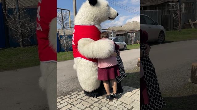 Подарок   с Америки для  мамочки ❤️ Белый мишка 004