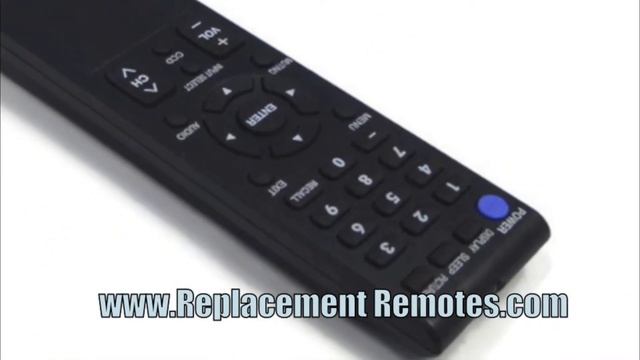 JVC RMC1220 TV Remote Control - www.ReplacementRemotes.com