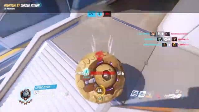 WRECKING BALL TRAP |Funny Moment |Overwatch