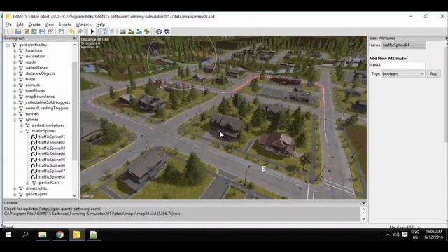 14.Глава 14 Трафик (редактирование сплайнов и XML-файлы)