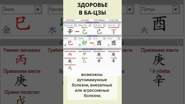 Здоровье в Бацзы - отсутствие Печати и 7 убийца #бацзы #психология #астрология #бацзыкурс