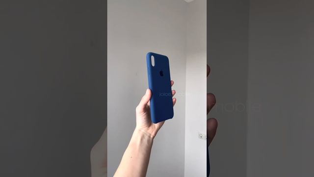 Чохол iPhone Xs Max (Dark Blue)