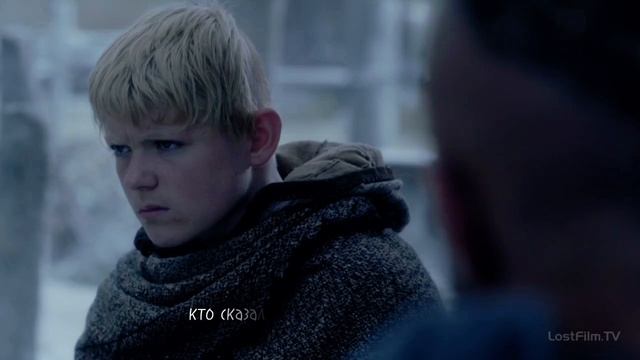 Момент из сериала Викинги. Наставления Рагнара своему сыну Бьерну