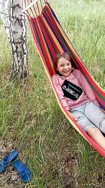 На природе.
