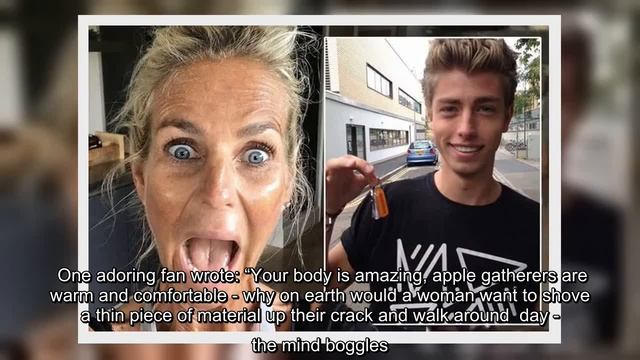 Ulrika Jonsson defies her years in huge pants after ditching dental floss thongs