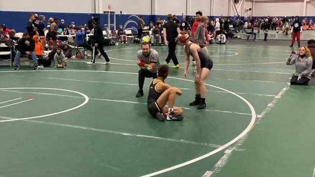 95 lbs Defense Soap Duals 2020 Darius McMillion, Quest vs Seth Mendoza, Compound Green