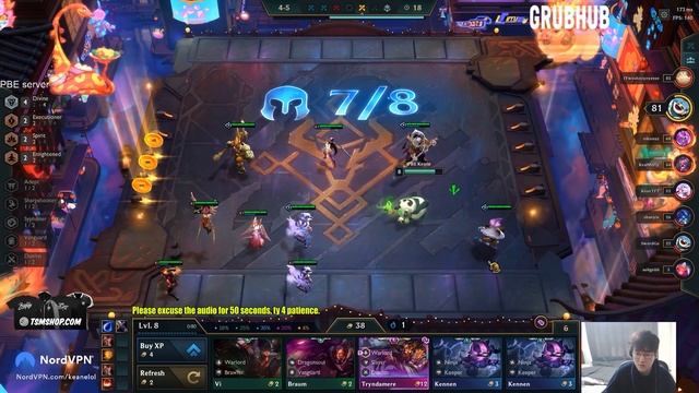 TSM Keane | KAYLE IS BACK WITH AOE 100% CRIT ATKS| 3 REGION CHLLNGR| PBE P. 11.2| TFT SET 4.5