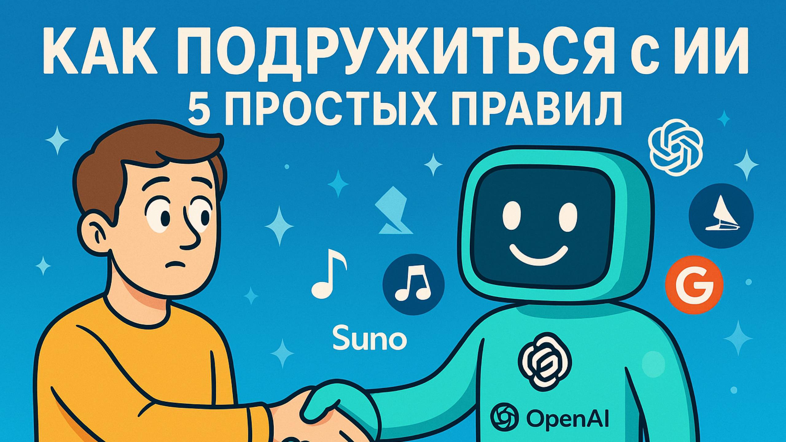 Как подружиться с ИИ - 5 простых правил