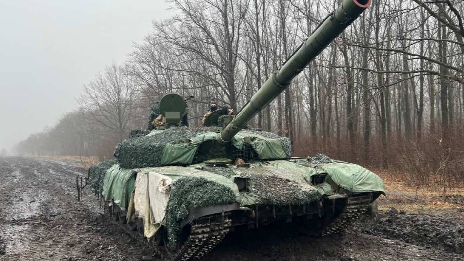 Экипаж Т-90М уничтожил взводный опорник ВСУ и расчет с установкой АГС-17