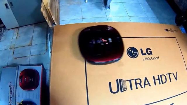 ทดสอบเครื่องดูดฝุ่นอัตโนมัติ LG Hom Bot Square VR62701LVM โดยจันทร์เจริญกิจ