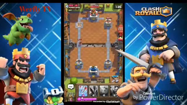 Черная полоса ,, Clash Royale"