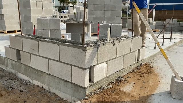 Cómo￼ Hacer una esquina De una casa con bloques de cemento￼￼