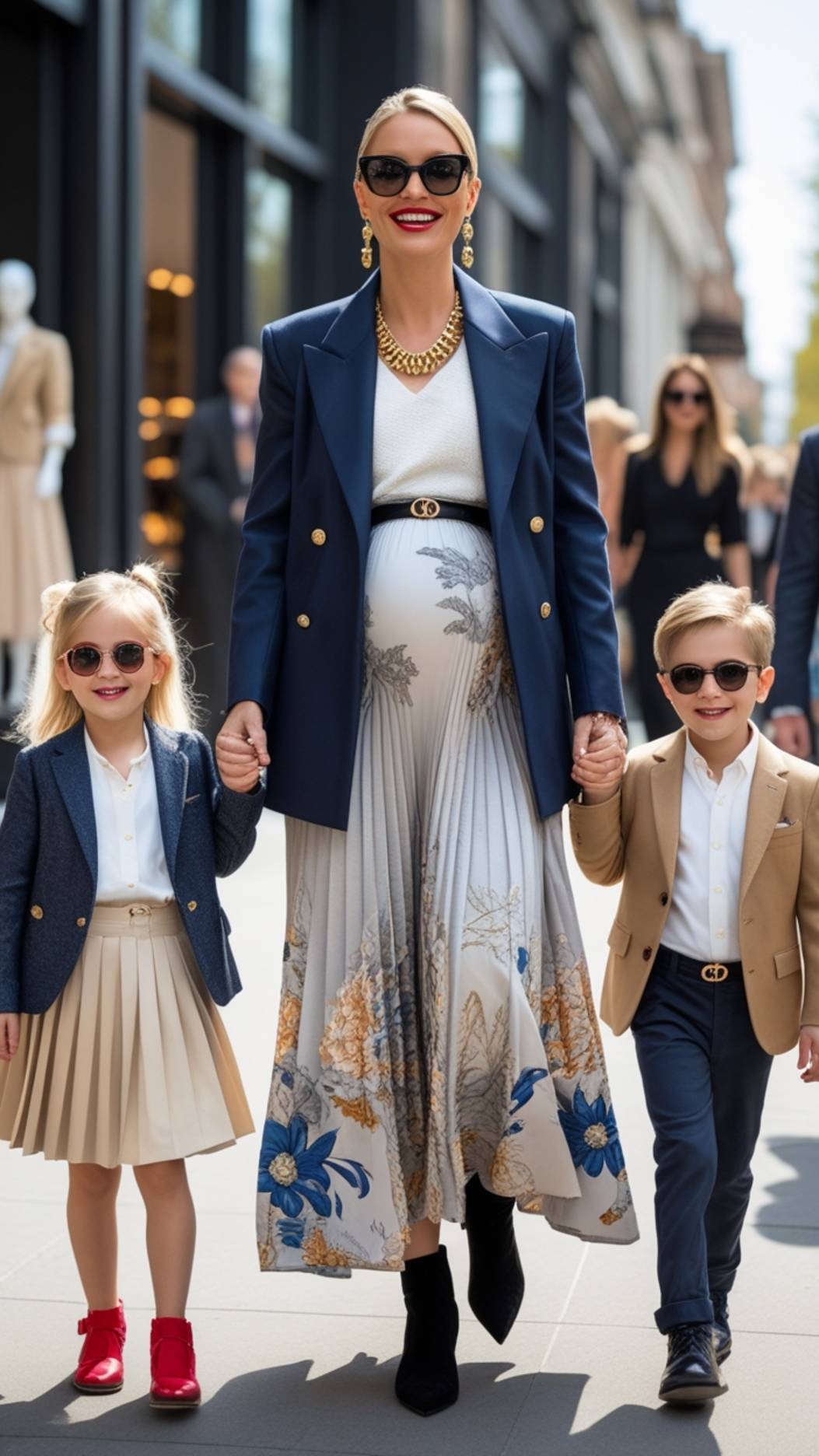 Fashion Family: Стильные родители & дети | Уличная мода 2024! 👶✨ #fashion #style #streetstyle
