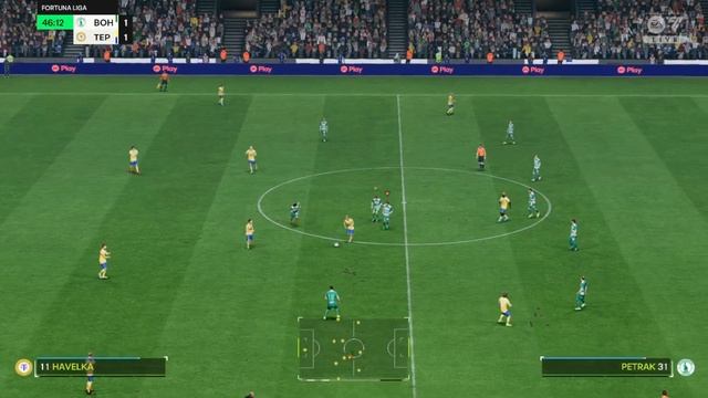 EA FC 24 Bohemians Praha 1905-FK Teplice Gameplay