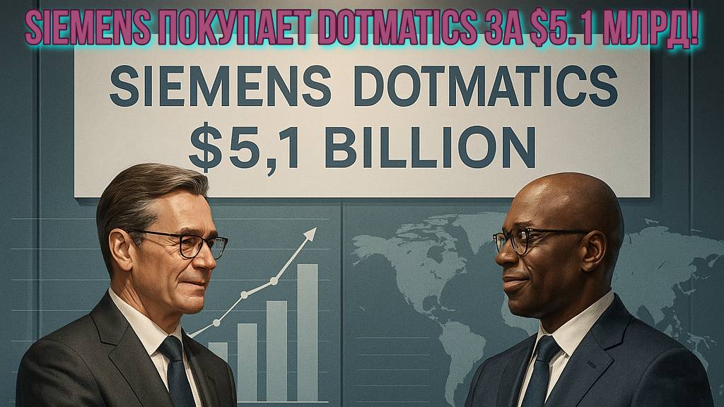 Siemens покупает Dotmatics за $5.1 млрд!