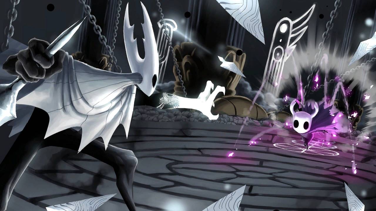 Hollow Knight чистый сосуд без амулетов