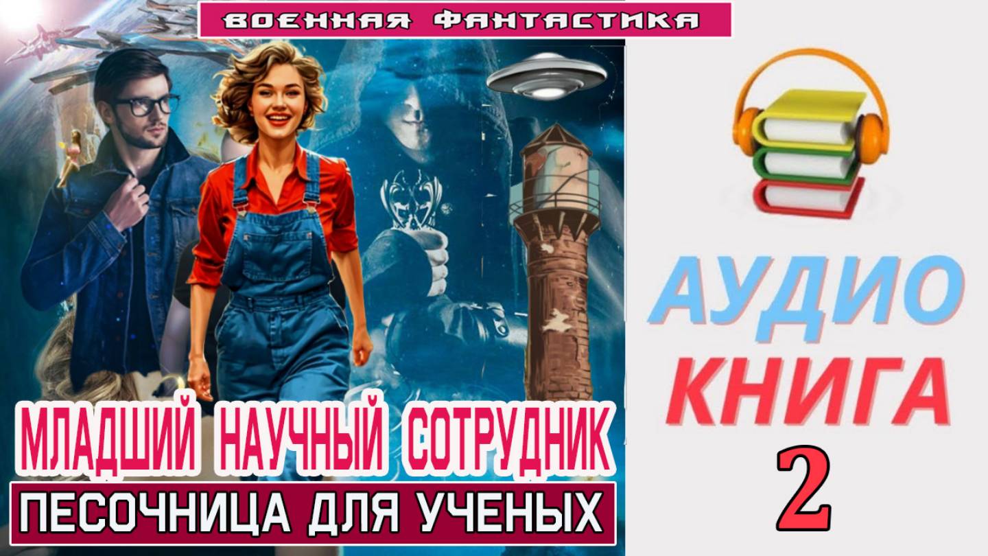 #Аудиокнига. «МЛАДШИЙ НАУЧНЫЙ СОТРУДНИК - 2! Песочница для ученых». КНИГА 2. #Попаданцы#БоеваяФантас