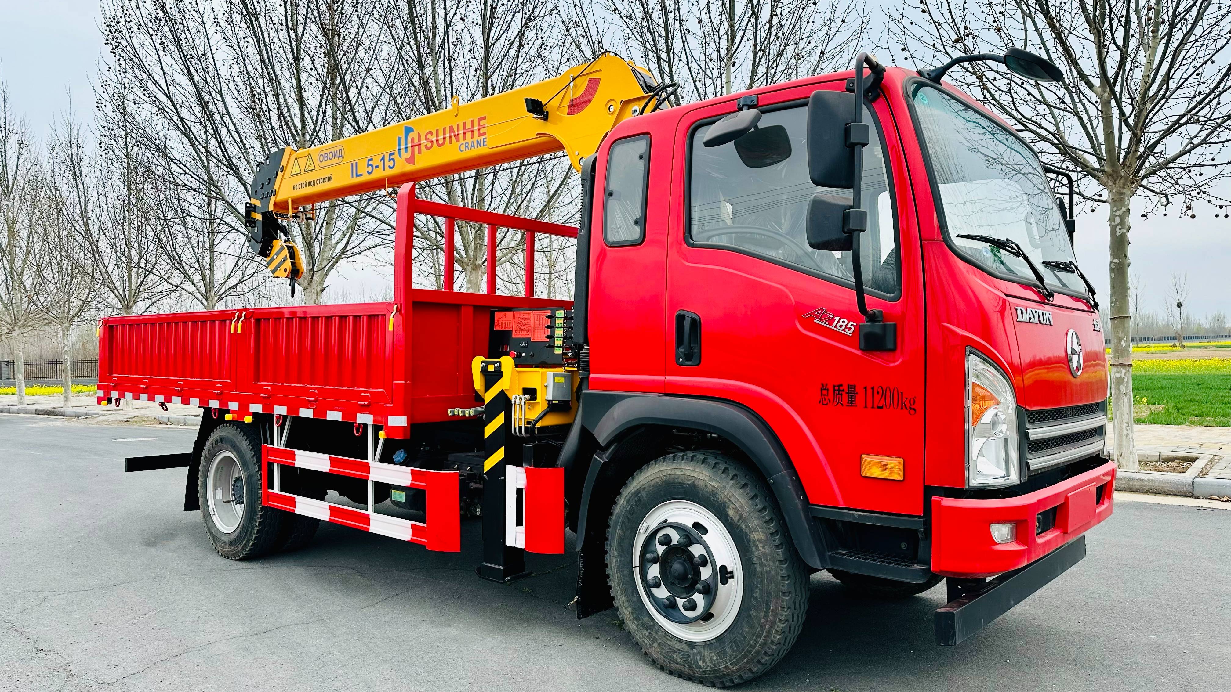 Кран-манипулятор Sunhecrane 5 тонн