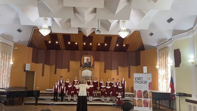 "Не познайте, дети, никогда войны", Большой детский хор им. В.С. Попова, младшая группа