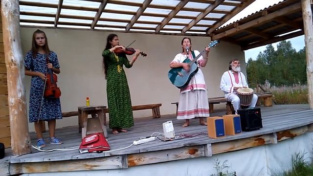 Рассветная песня - группа Крылья мечты на семинаре Родовая нить в ПРП Радосвет