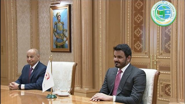 Президент Туркменистана встретился с руководителями международных спортивных организаций