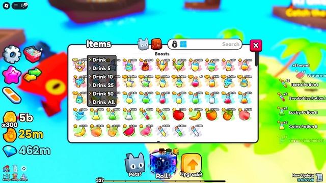 ОТКРЫЛ 300 GOD POTION И ВЫБИЛ ХУГОВ ДЛЯ ПОДПИСЧИКОВ В PETS GO В РОБЛОКС! ROBLOX