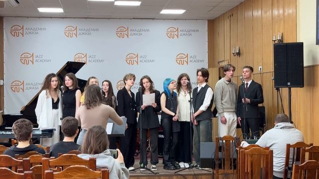 Jazz akademy choir. Moscow. 03.04.2025