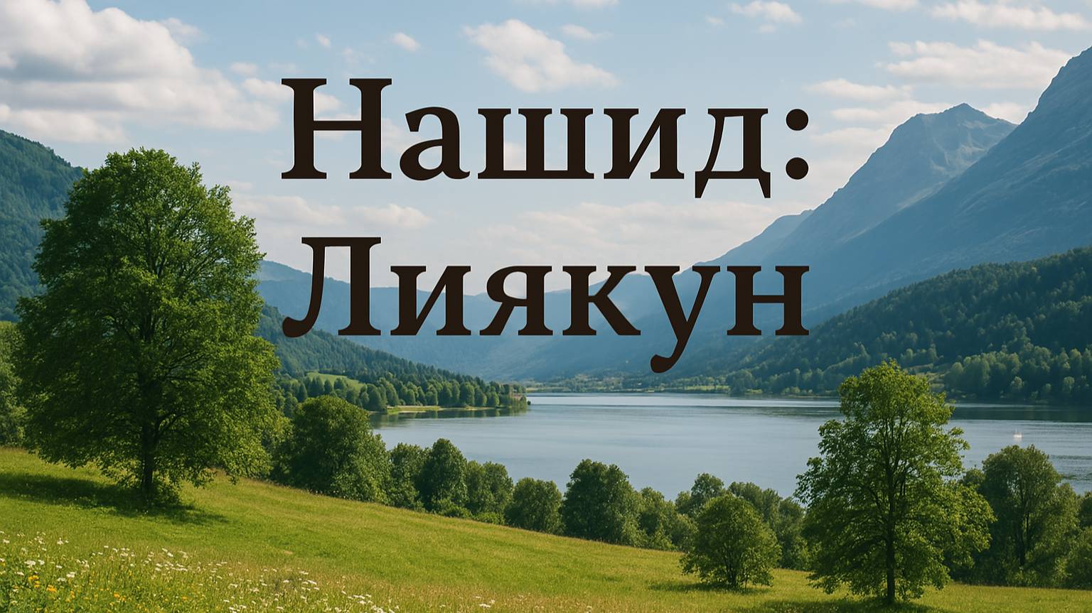 Нашид: Лиякун