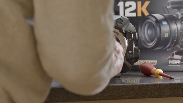 Black Magic Ursa Mini Pro 12K Not Unboxing - Reboxing