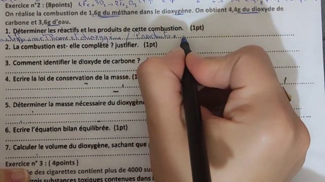 Contrôle N°2 physique 2AC
