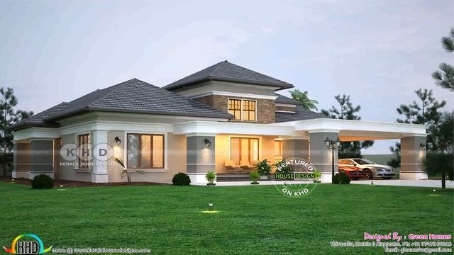 Bungalow House Roof Design