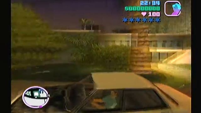 Grand Theft Auto Vice City PS2 Intro Gameplay 80's Miami